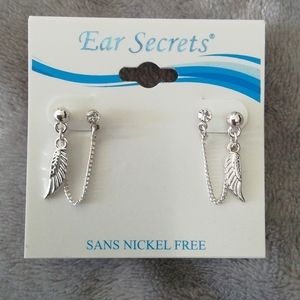 Earrings for double piercing!